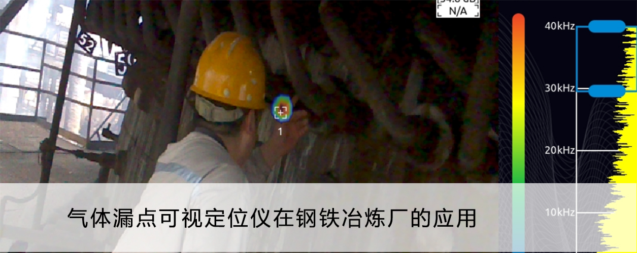 氣體漏點可視定位儀在鋼鐵冶煉行業的應用效果